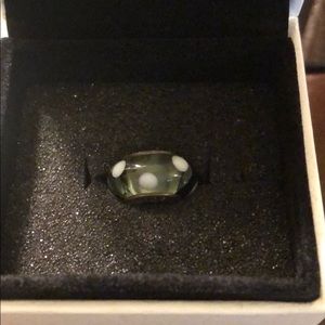 Pandora glass charm..